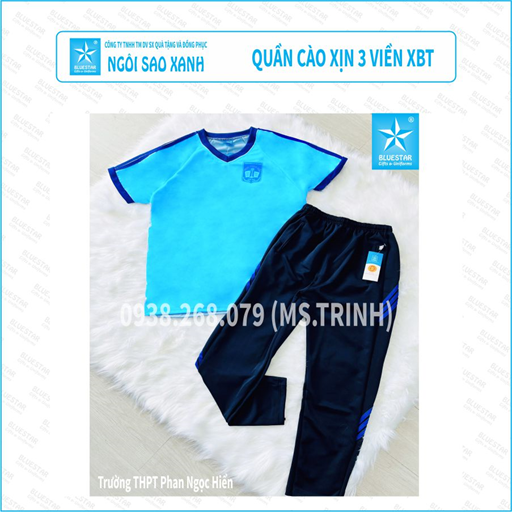 QUẦN CÀO XIN 3 VIỀN XBT - THPT PHAN NGỌC HIỂN